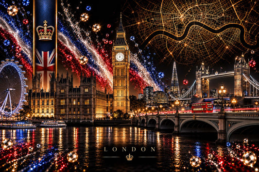 Luxe wanddecoratie Londen met iconische gebouwen – London Iconics van ELICEC
